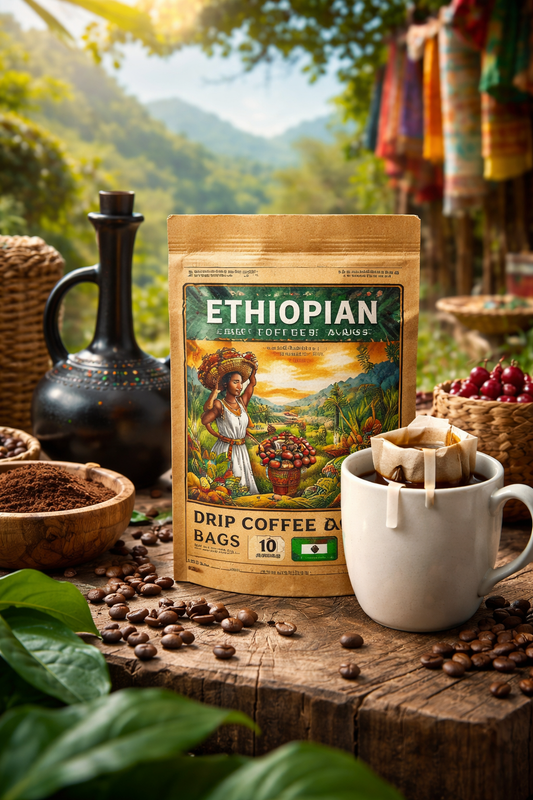 Ethiopian Drip Bags (10 bags in a pack)